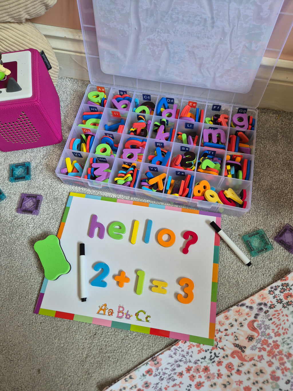 Magnetic Letter & Number Set