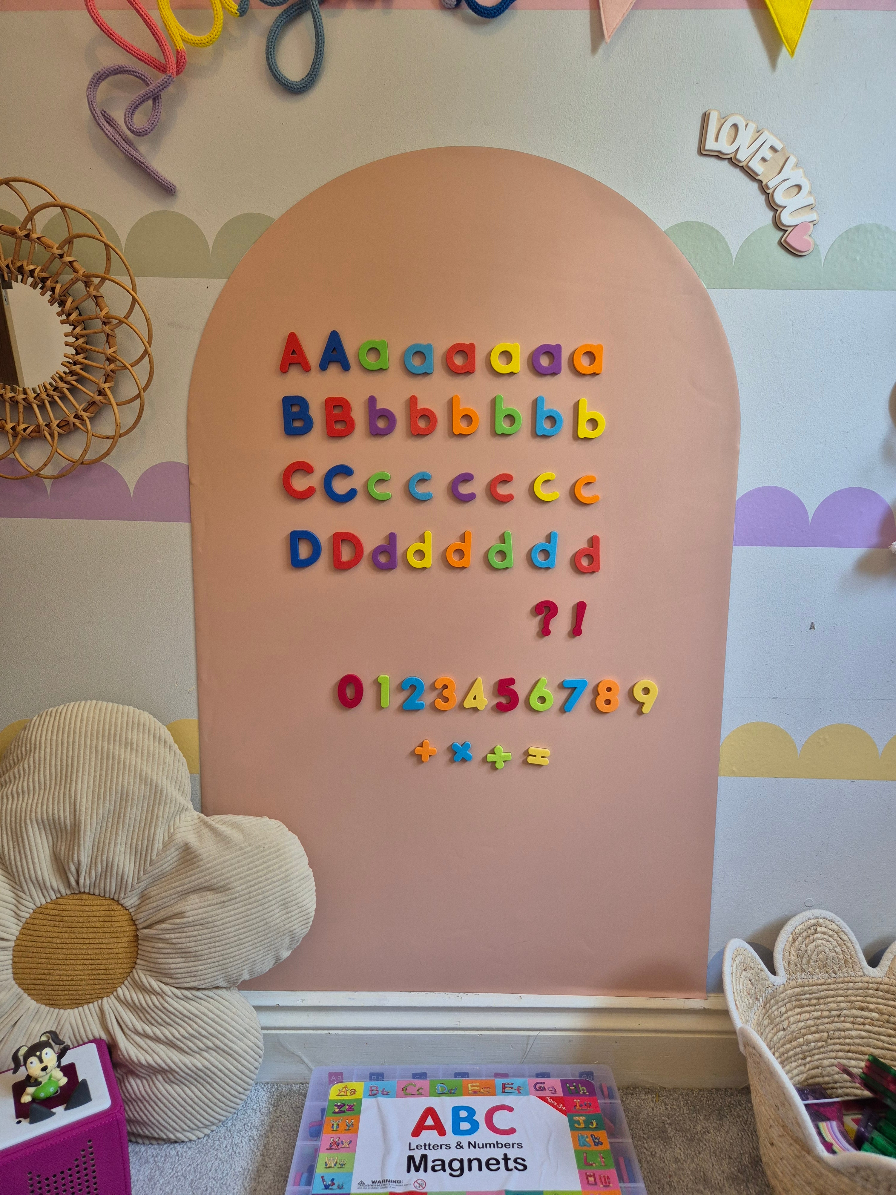 Magnetic Letter & Number Set