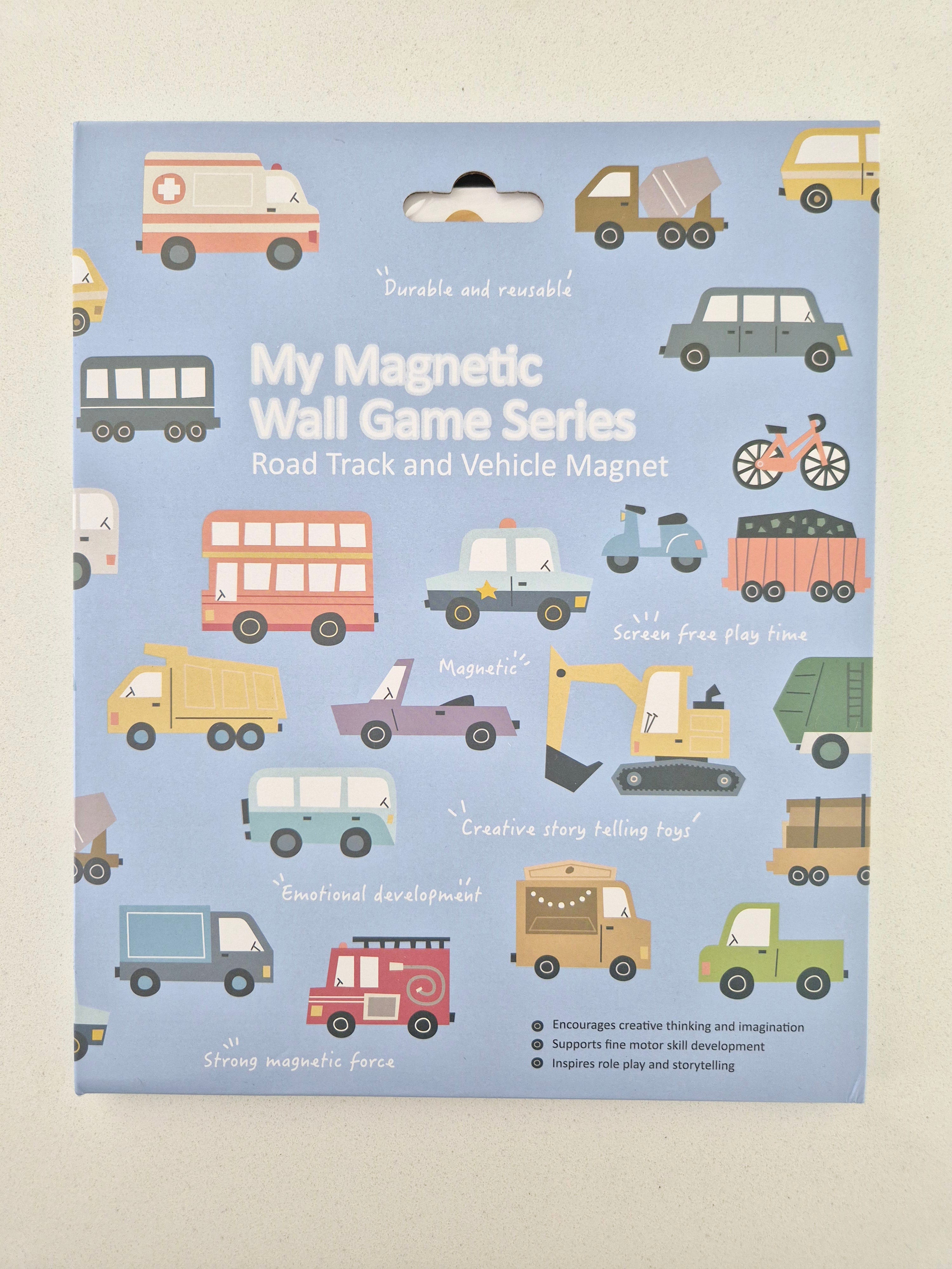 Magnetic Road and Vehicle Set